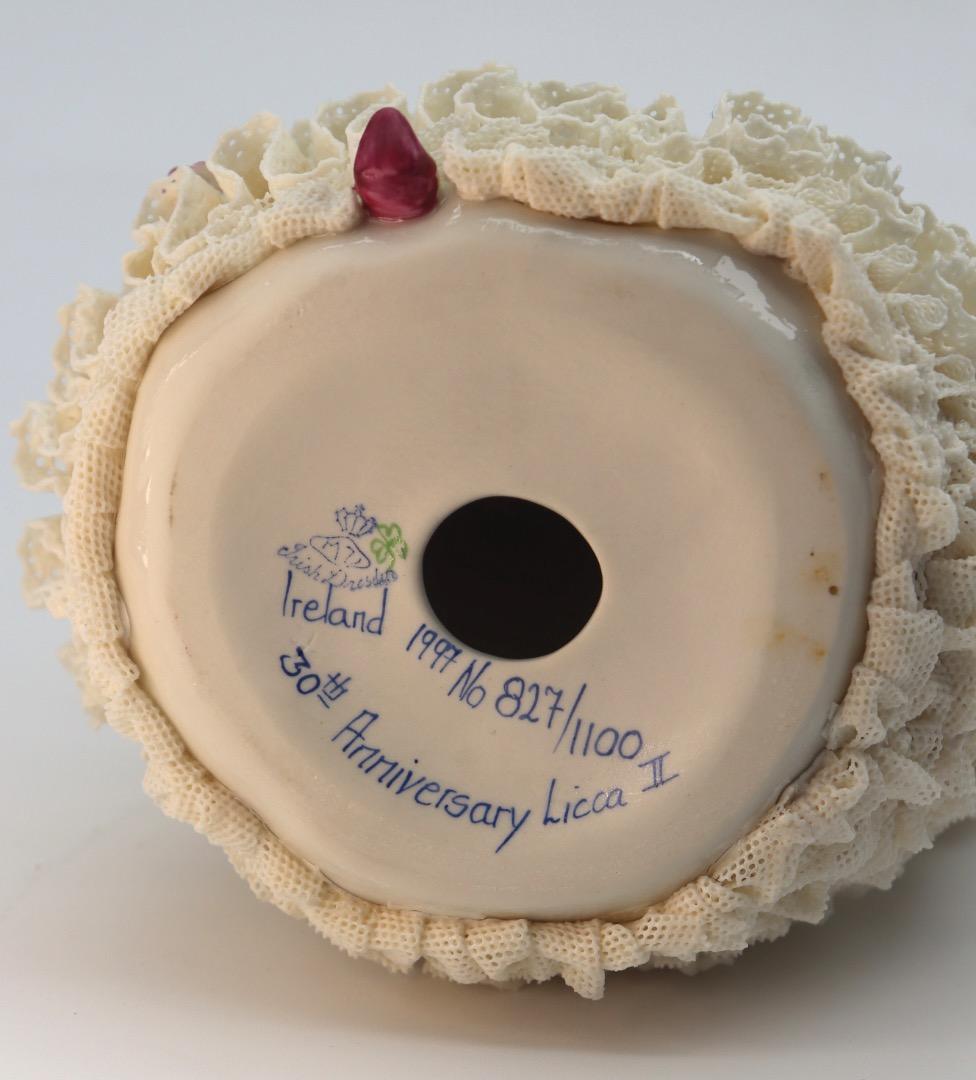 アイリッシュドレスデン・リカちゃん 陶器製フィギュア 1997年30周年記念