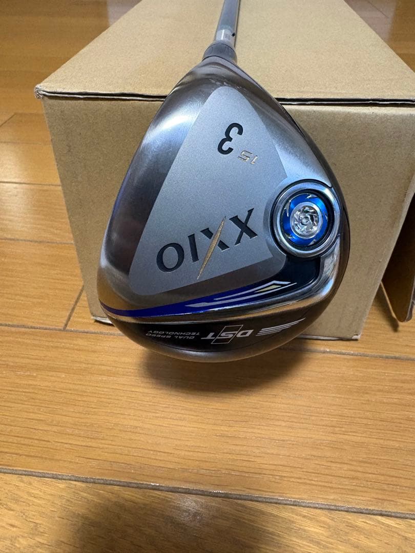 【美品】XXIO9フェアウェイウッド 15度 純正カーボンシャフト Rフレックス