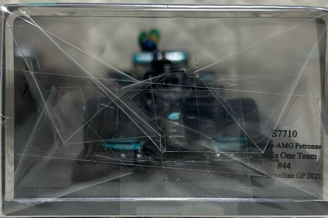 スパーク1/43 メルセデスW12 L.ハミルトン　2021ブラジルGP優勝