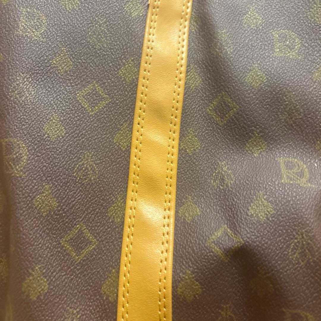 ボストンバッグ ダークブルー