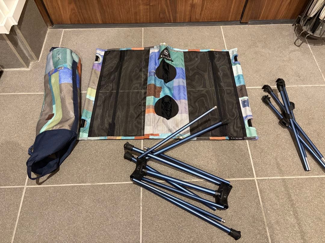 BURTON by Helinox 折りたたみ式アウトドアテーブル