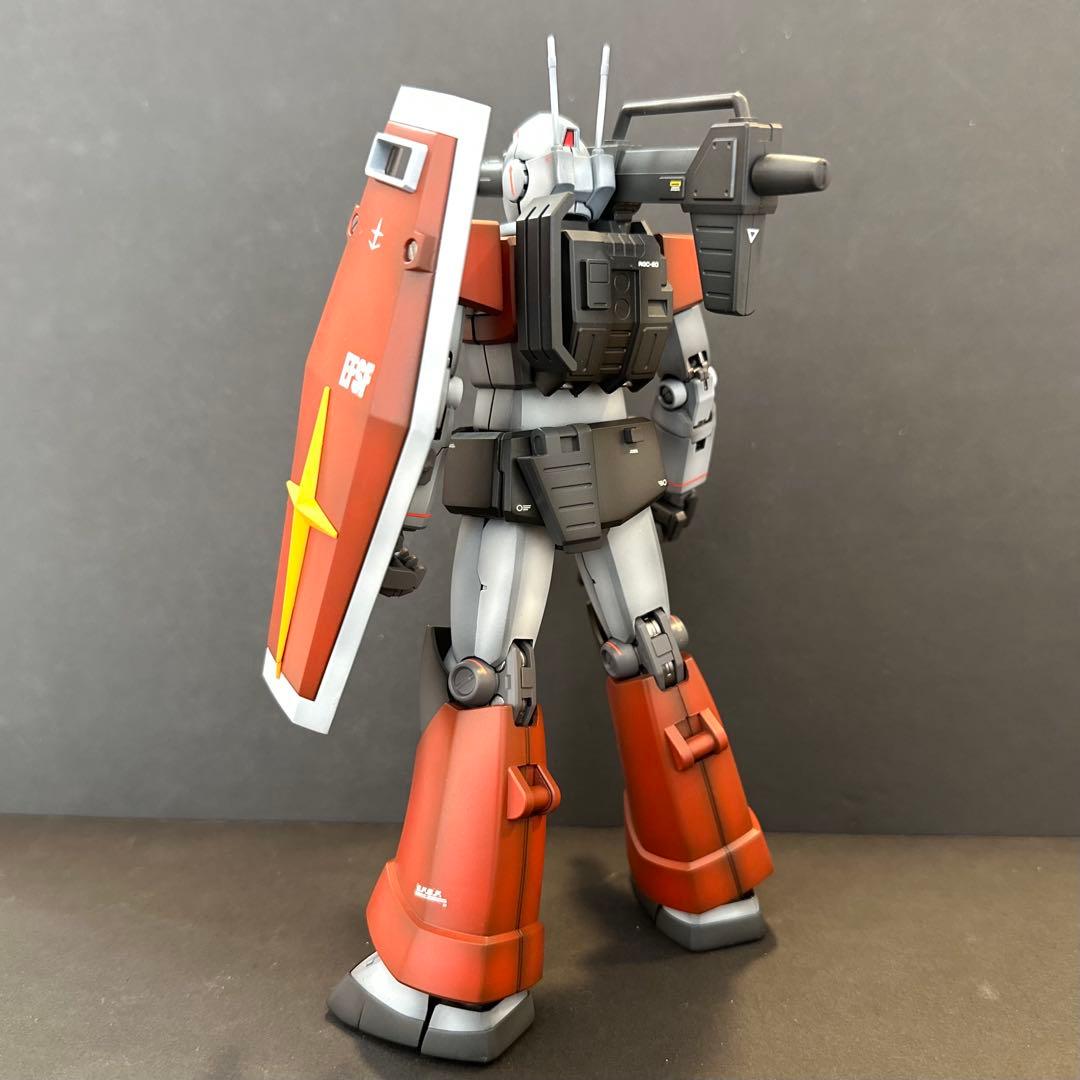 MG 1/100 ジム・キャノン 塗装済 完成品