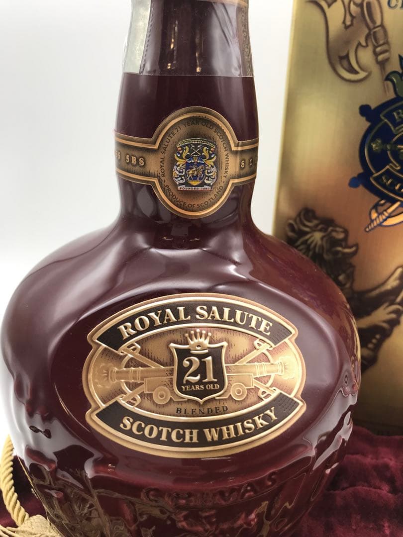 489[未開栓]CHIVAS BROTHERS  SALUTE　21年