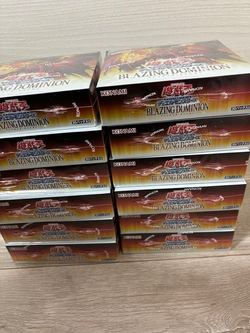 遊戯王　BLAZING DOMINION 12BOX シュリ付き
