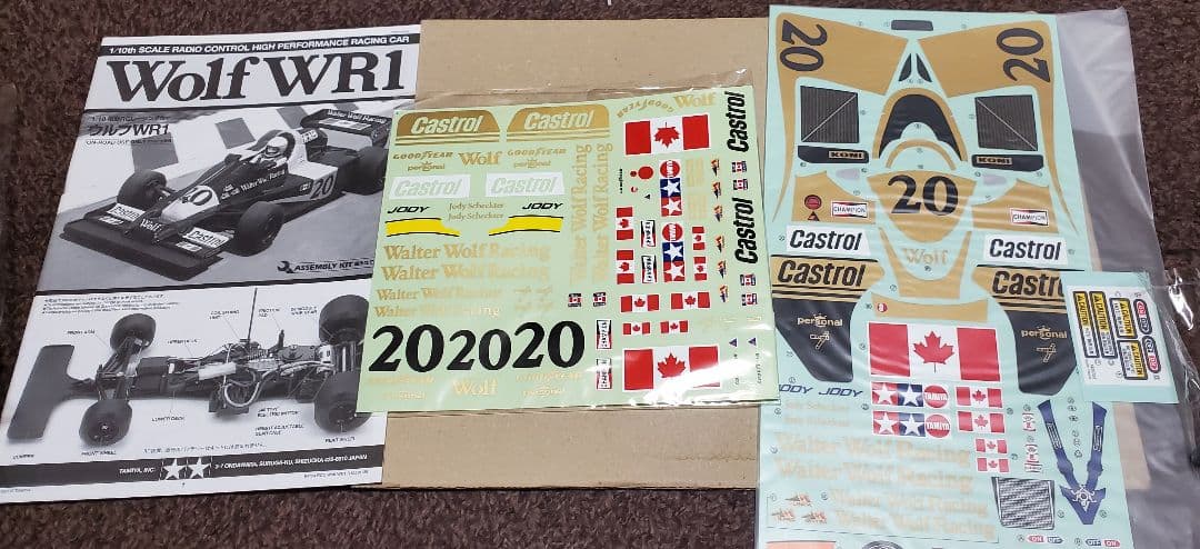 タミヤ1/10 F-1 ウルフWR-1 ラジコン