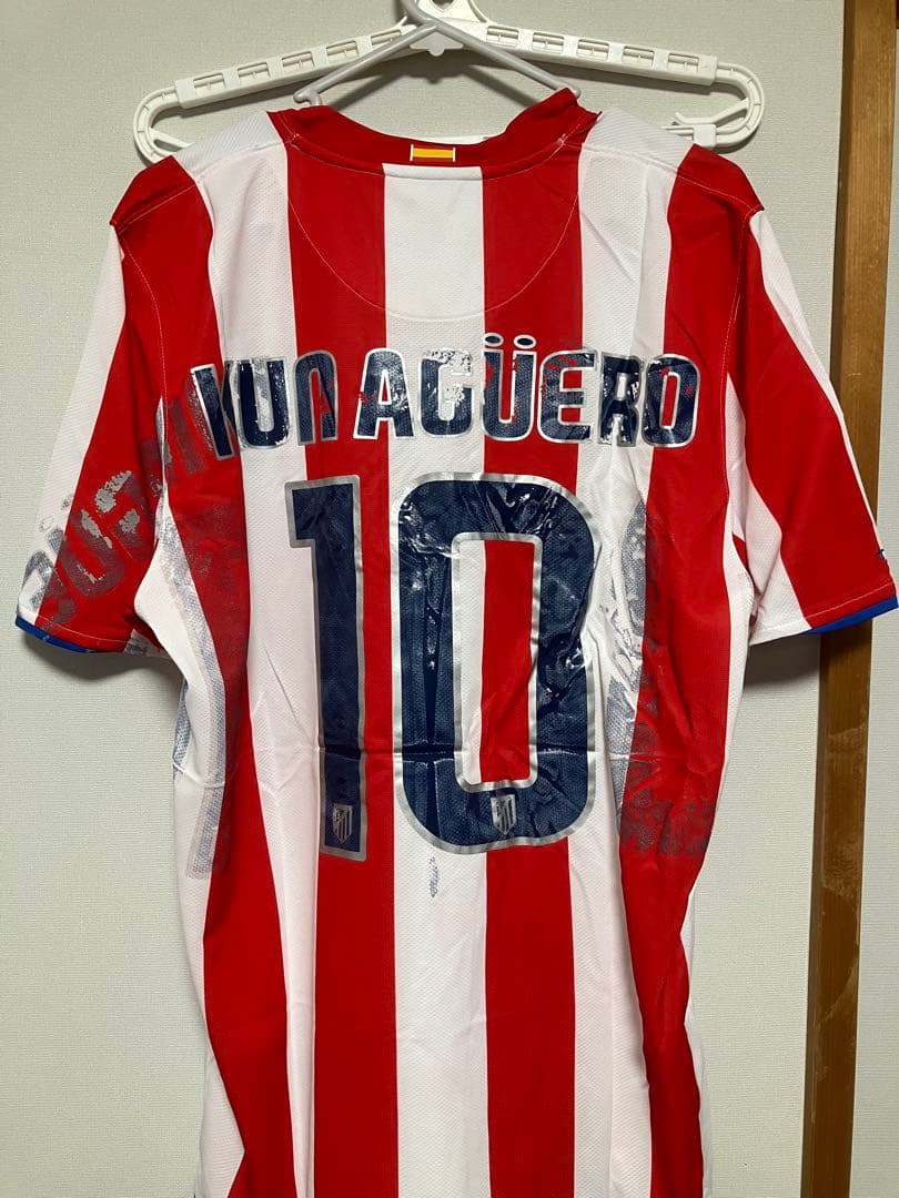 アトレティコ・マドリード Aguero 10 サッカーユニフォーム Lサイズ