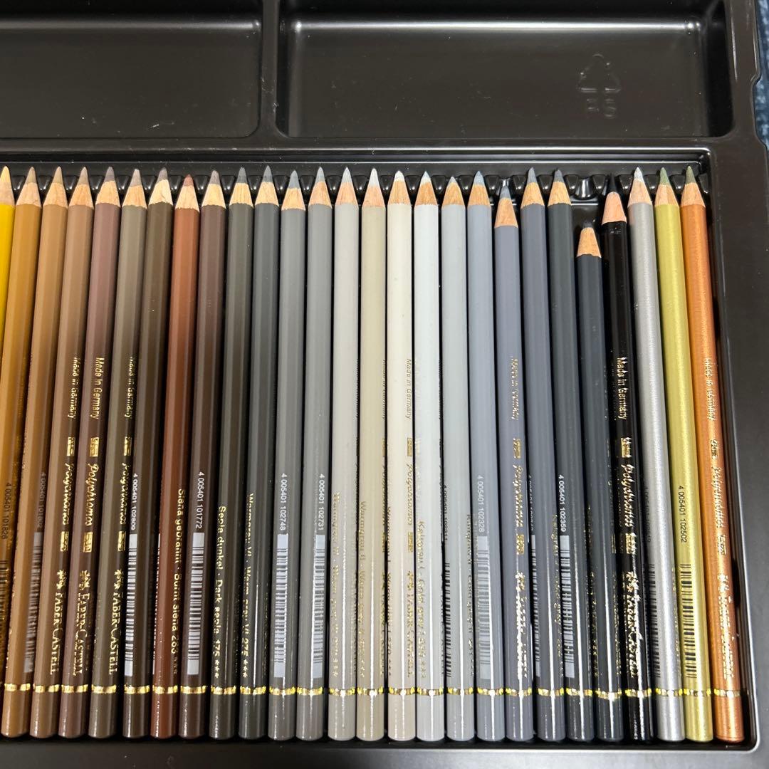 【yuki】ファーバーカステル ポリクロモス色鉛筆120色　木箱