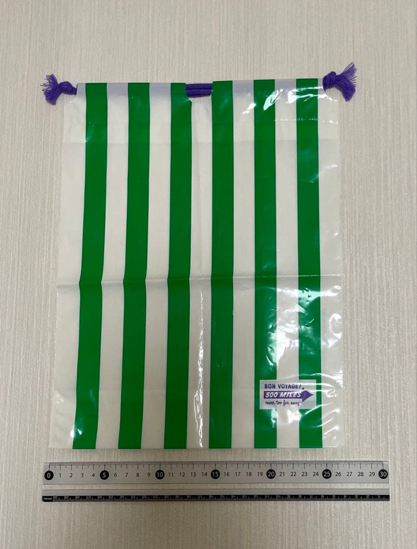 【匿名配送】未使用　ビニール袋　巾着袋　KENJI MATSUBARA