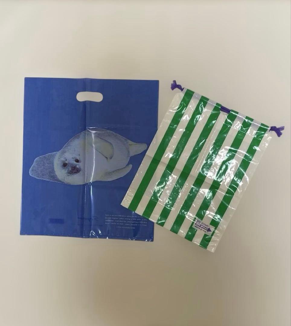 【匿名配送】未使用　ビニール袋　巾着袋　KENJI MATSUBARA