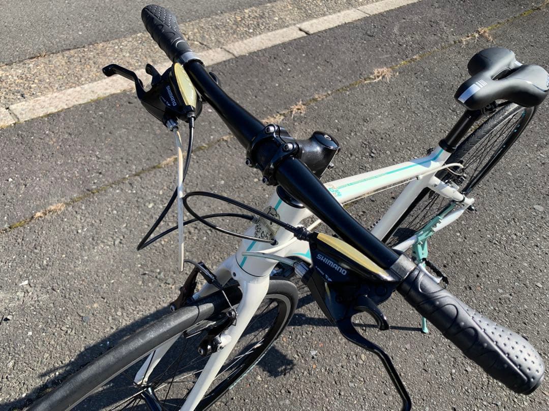 【即乘】送料無料 ビアンキ Bianchi クロスバイクROMAⅣ 24速