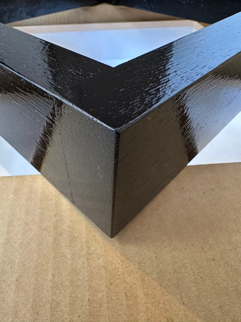 本漆 駿河塗り 炉縁、銅製 炉壇セット