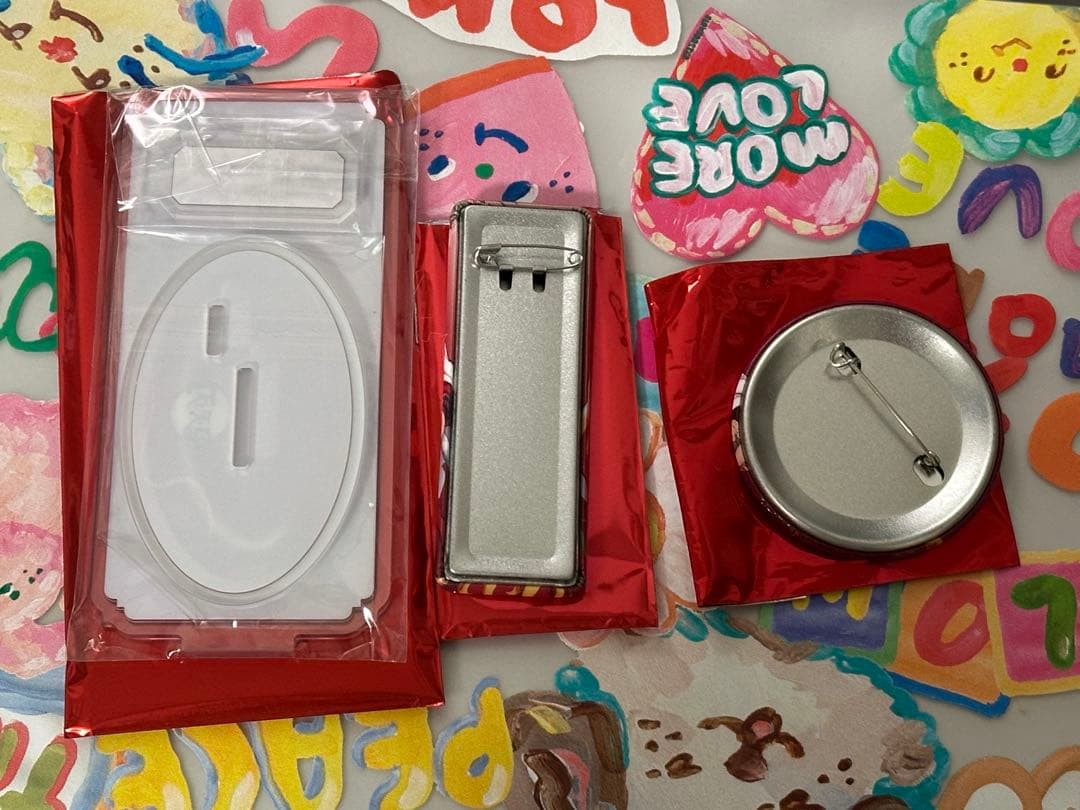 鬼滅の刃 国風服 煉獄 杏寿郎 アクリルスタンド 缶バッジ