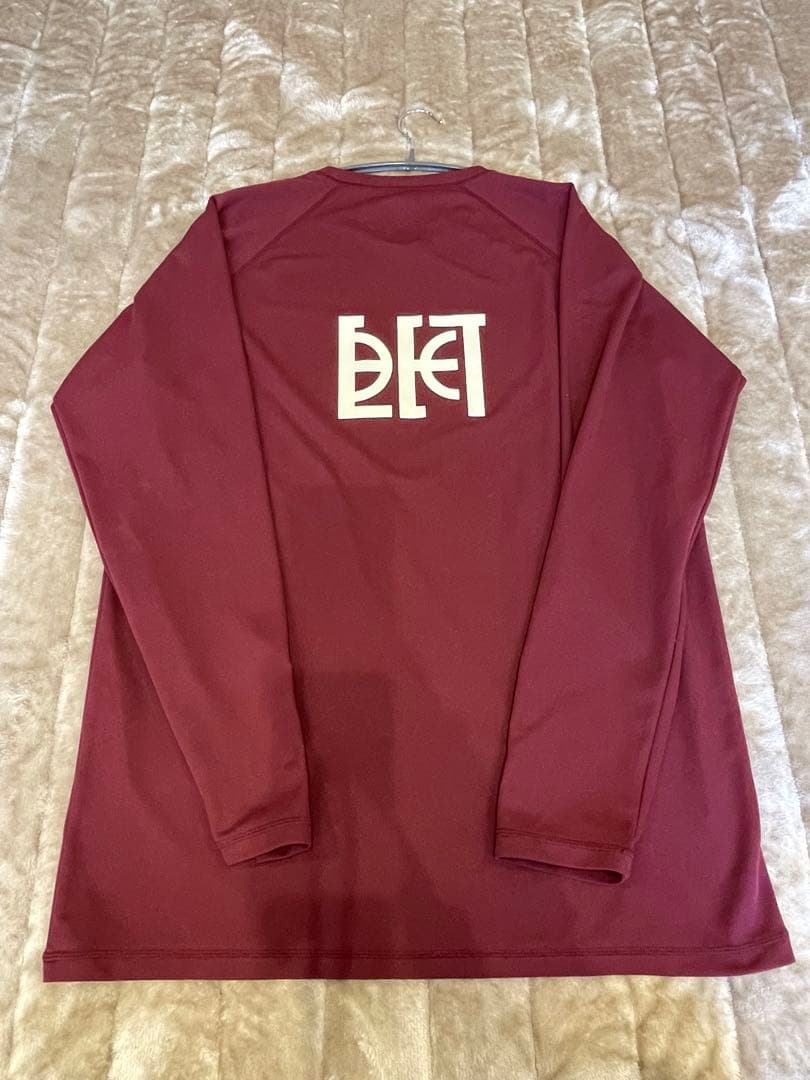 ballaholic バーガンディ 長袖Tシャツ XL