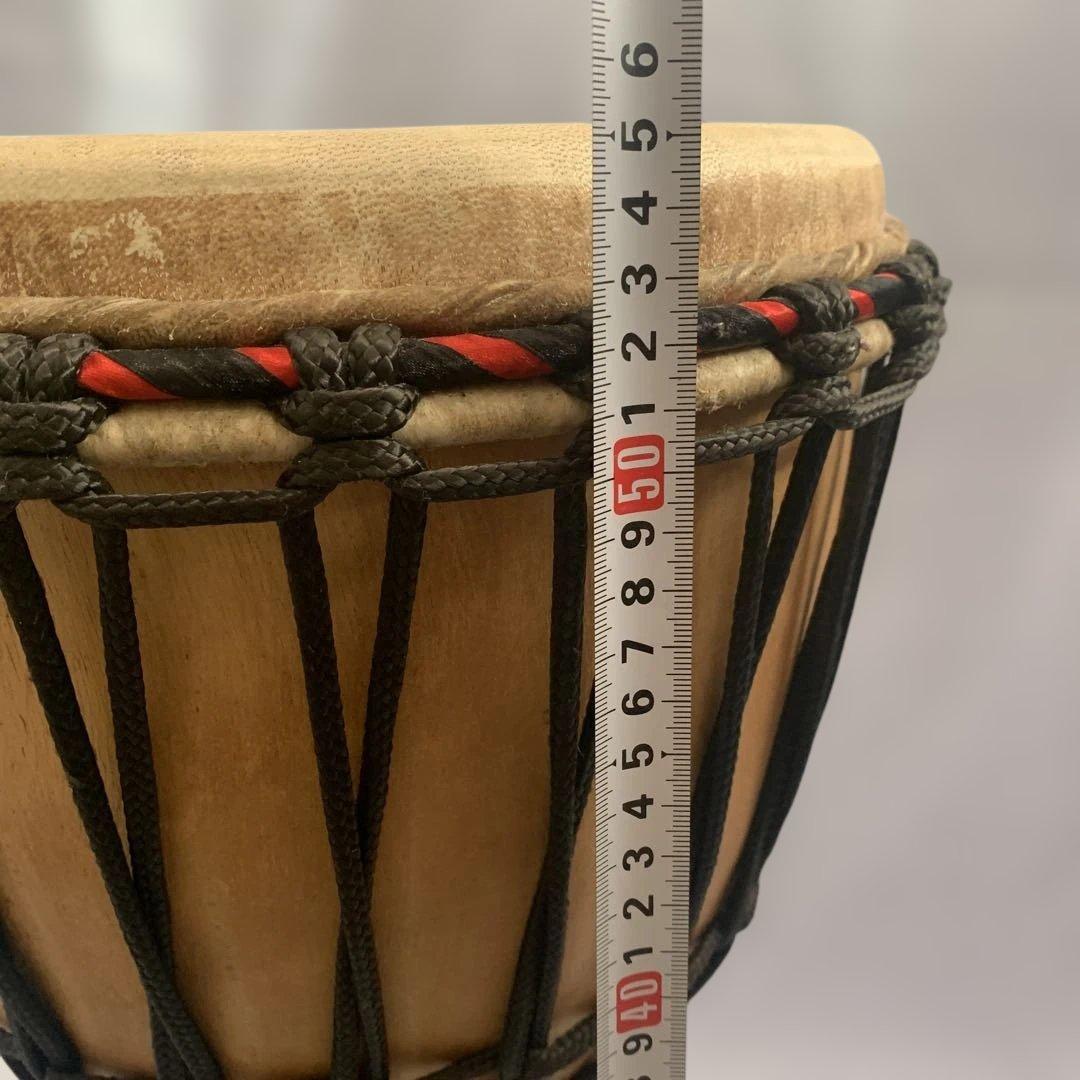 ジャンベ　木製民族打楽器