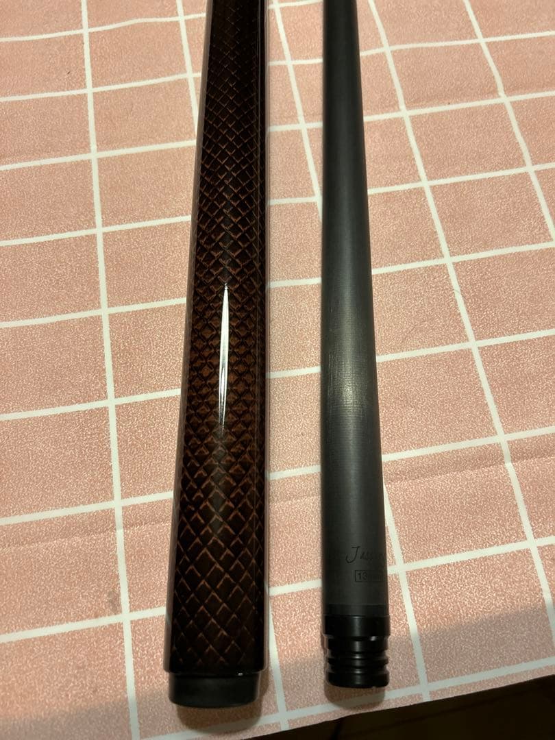 カーボン仕様クロコダイルデザイン ブラウンcolor ブレイク&ジャンプキュー