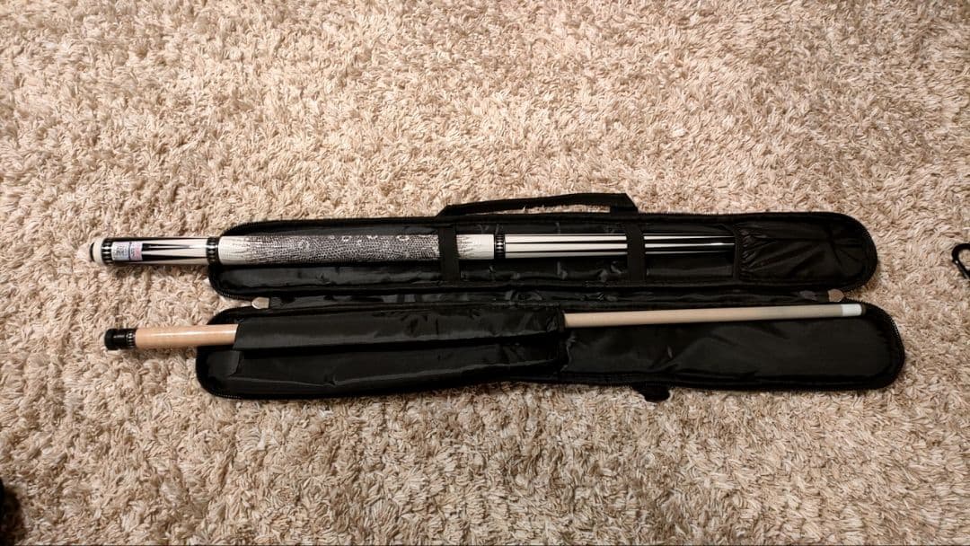 中古！王思诺　ワン・スーヌオ　キュー　ビリヤード　ワン・スーノウ　エクステ