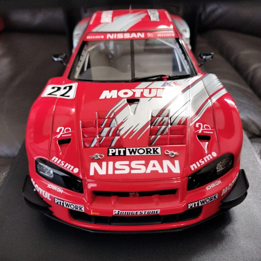 超レアオートアート1/18日産スカイライン R34 GTR 2003 MOTUL