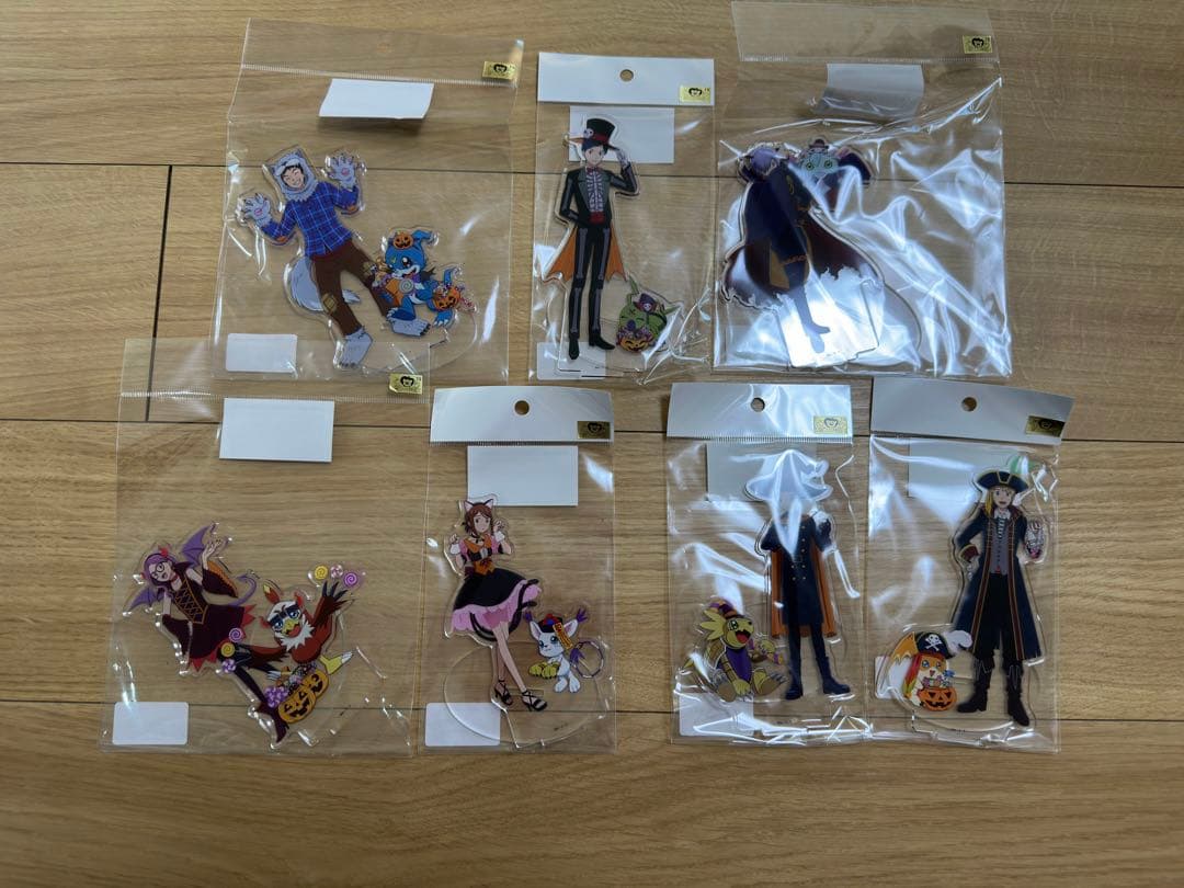 デジモンアドベンチャー02 アクリルスタンド ハロウィンver. 全7種