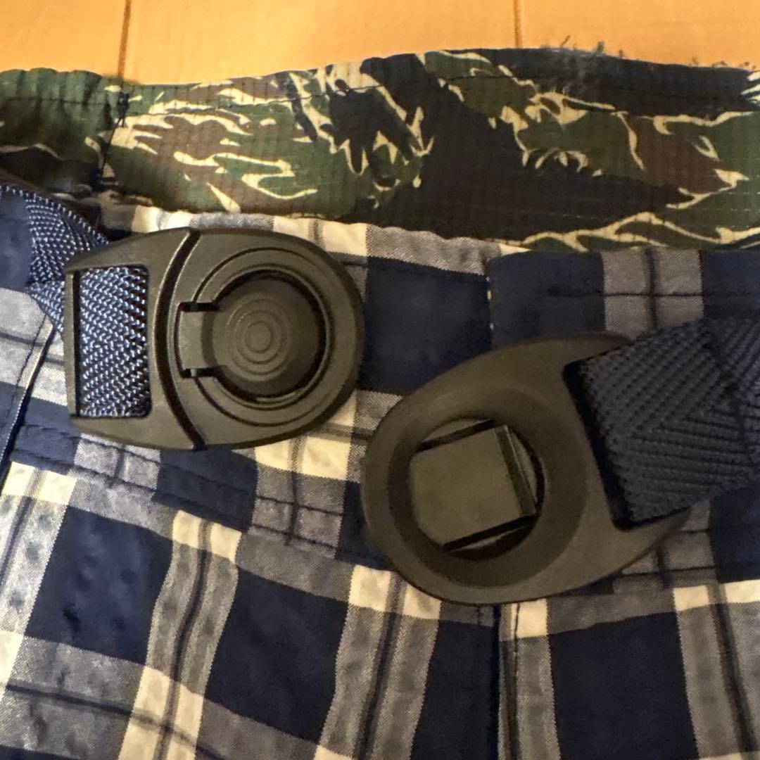 MOUNTAIN MARTIAL ARTS チェック柄ショートパンツ