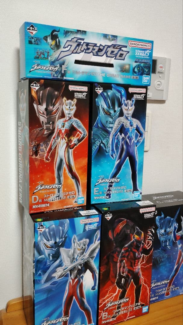 一番くじ ウルトラマンゼロ　ABCDEF 6種セット