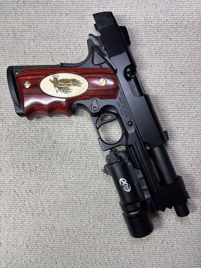 東京マルイ　ストライクウォーリア　内外装カスタム　リアル刻印入りスライド