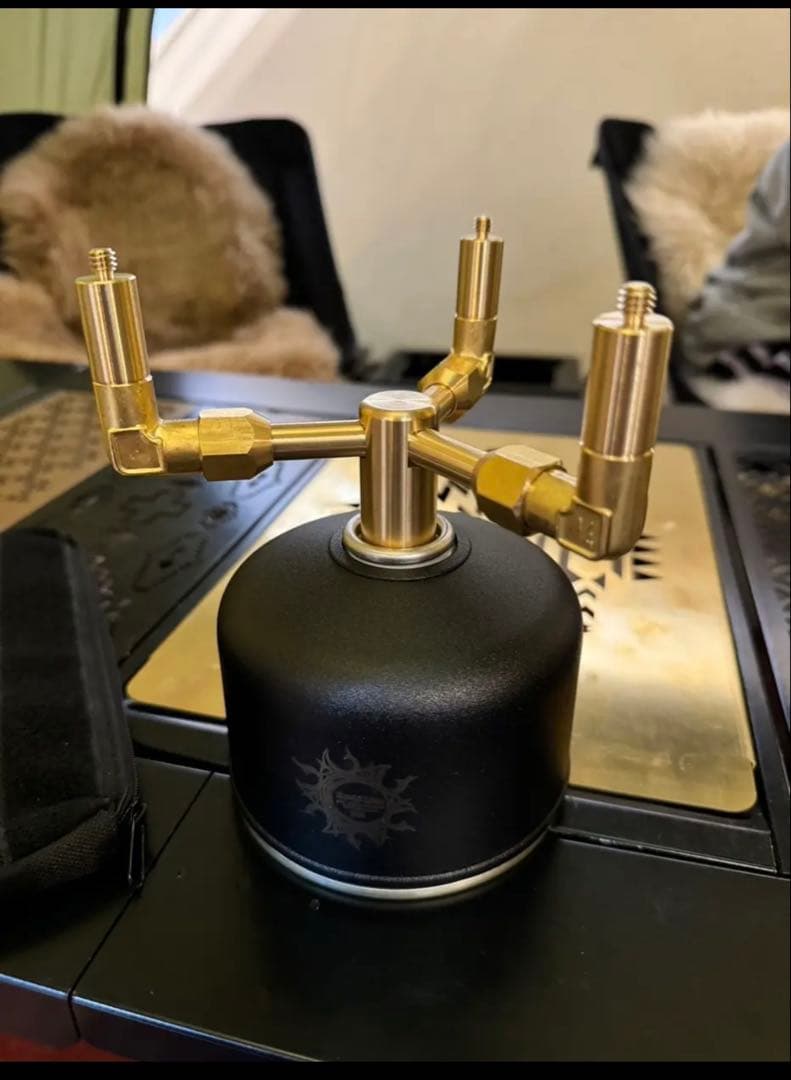 三又真鍮ソケット ５WAY 802PRODUCTS 真鍮 BRASS