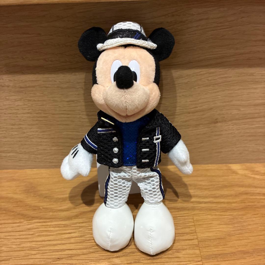 タグ付 未使用　クラブマウスビート ミッキーマウス ぬいぐるみバッジ CMB