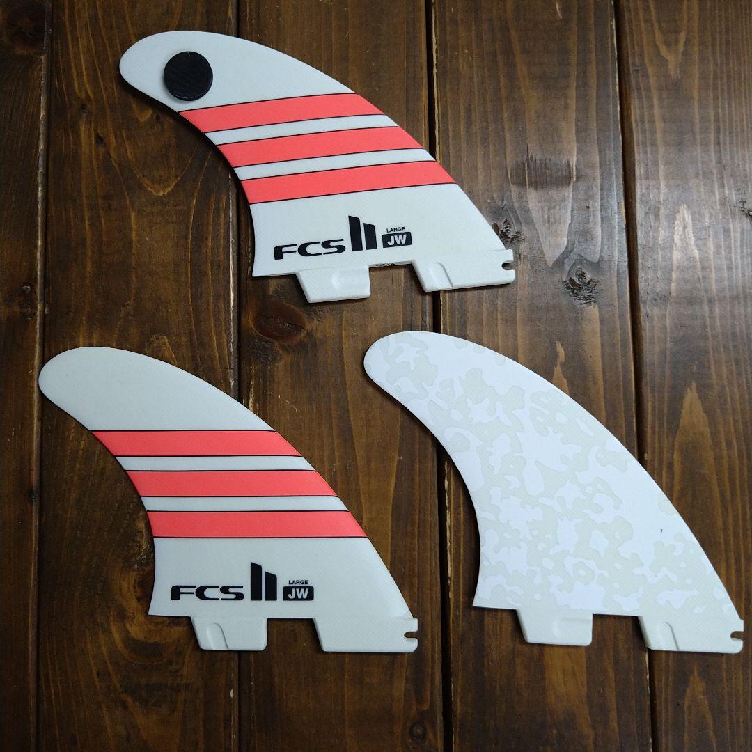 【新品】FCS2フィン JW(ジュリアンウィルソン) PG Ｌsize トライ