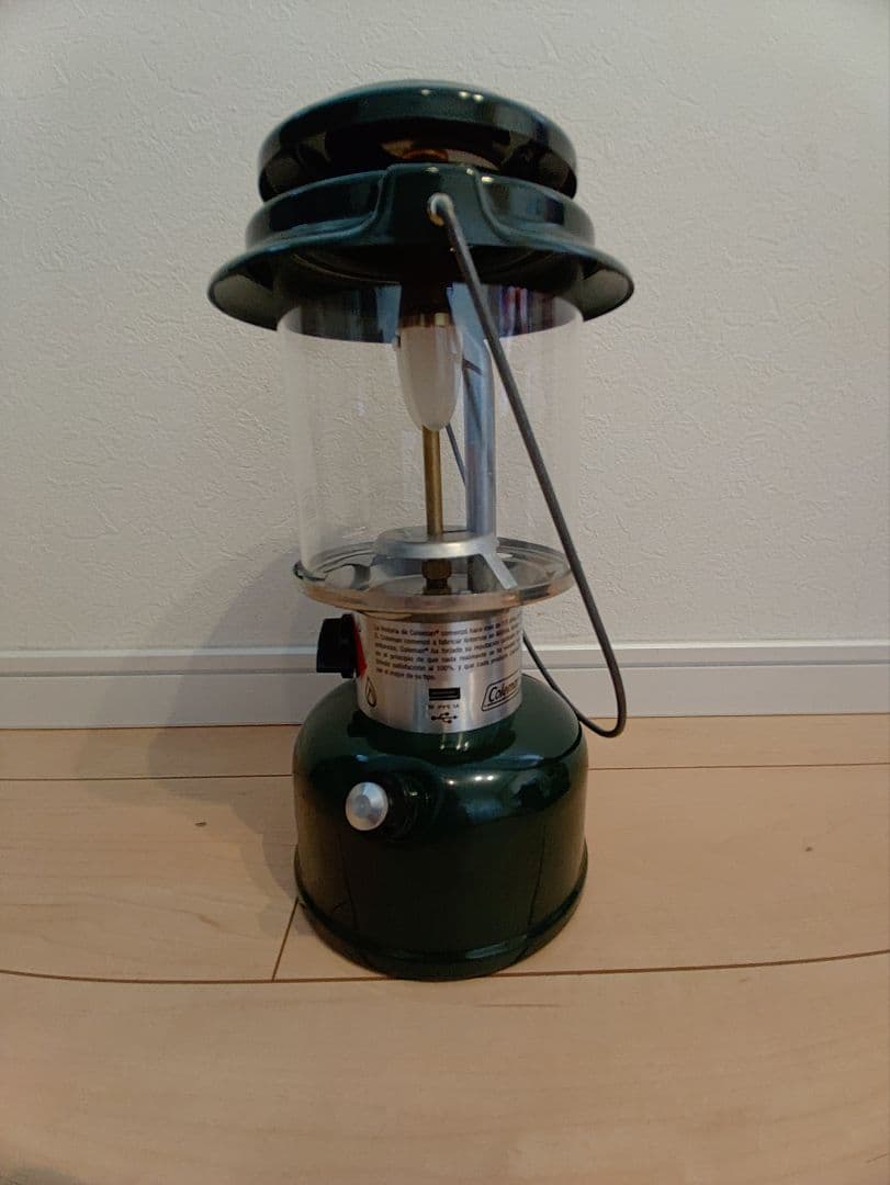 で*ん様 最終セール　廃盤品コールマン　美品　ノスタルジアランタン　LEDランタ