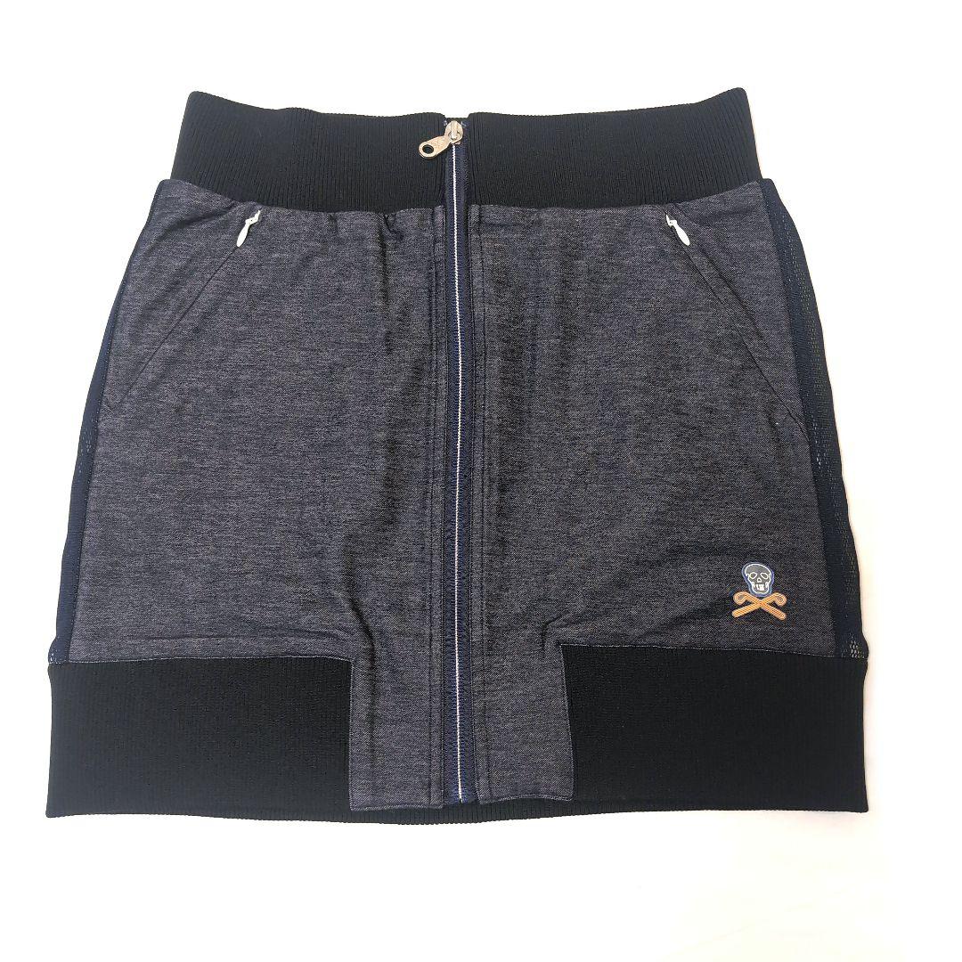 超美品 MARK & LONA マーク&ロナ ゴルフ スカート ジップアップ L