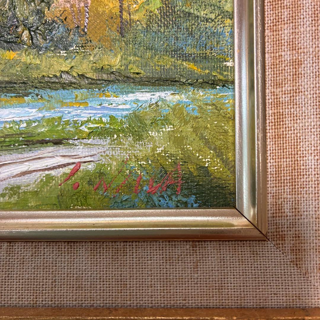 「仙丈岳」 南アルプス 額装 直筆 サインあり