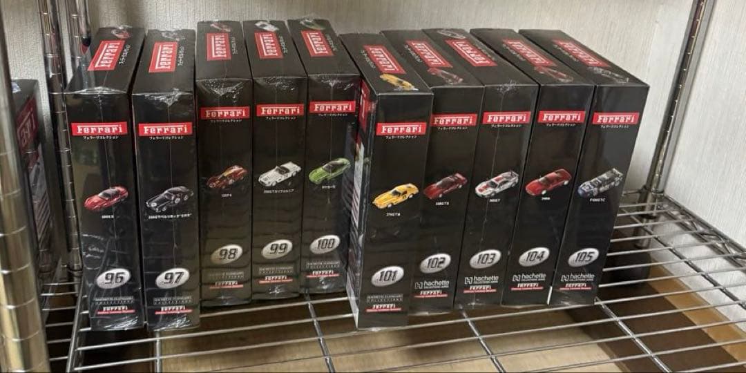 【未開封品】Ferrari フェラーリコレクション　105台全巻セット