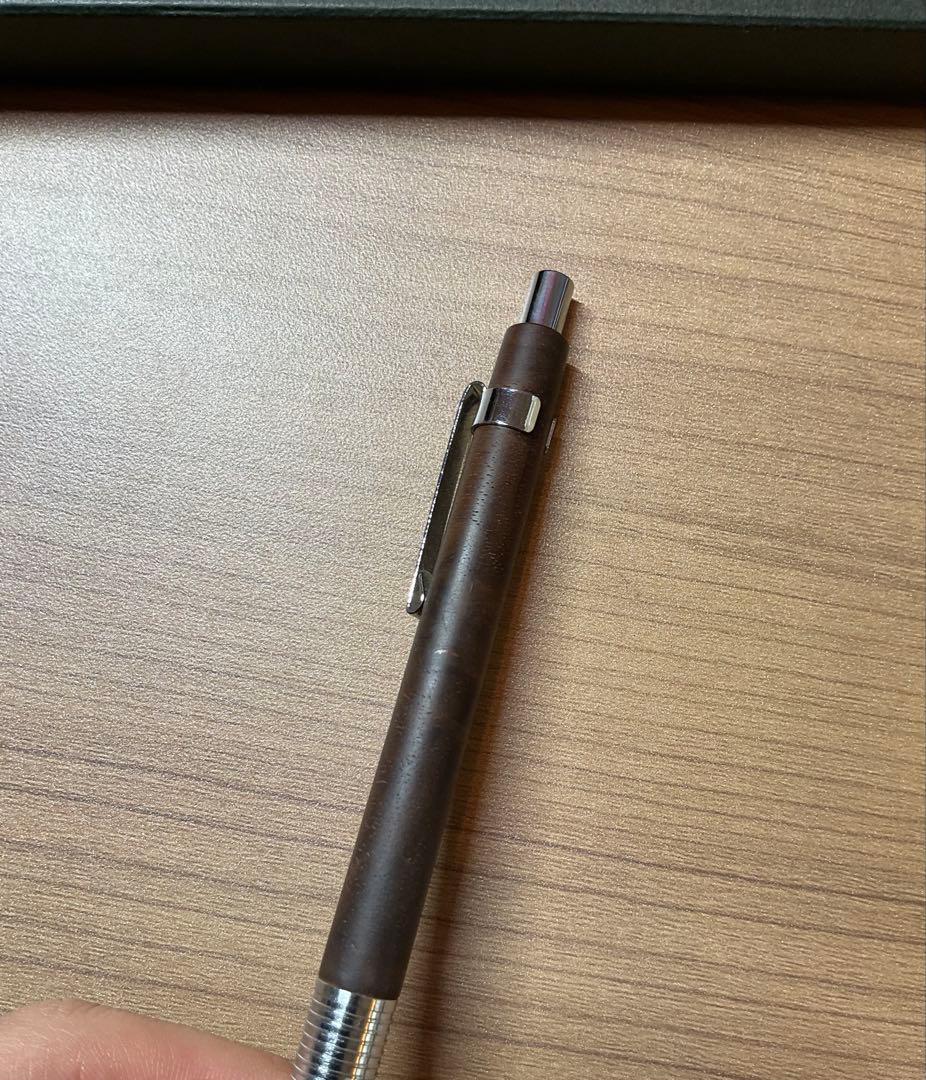 クラフトA mp201 シャーペン0.5mmクラロウォールナット　瘤杢