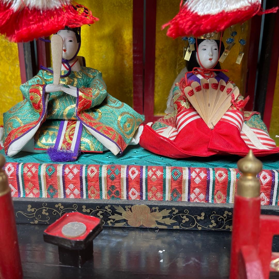 希少　御所飾り雛人形　昭和初期レトロ