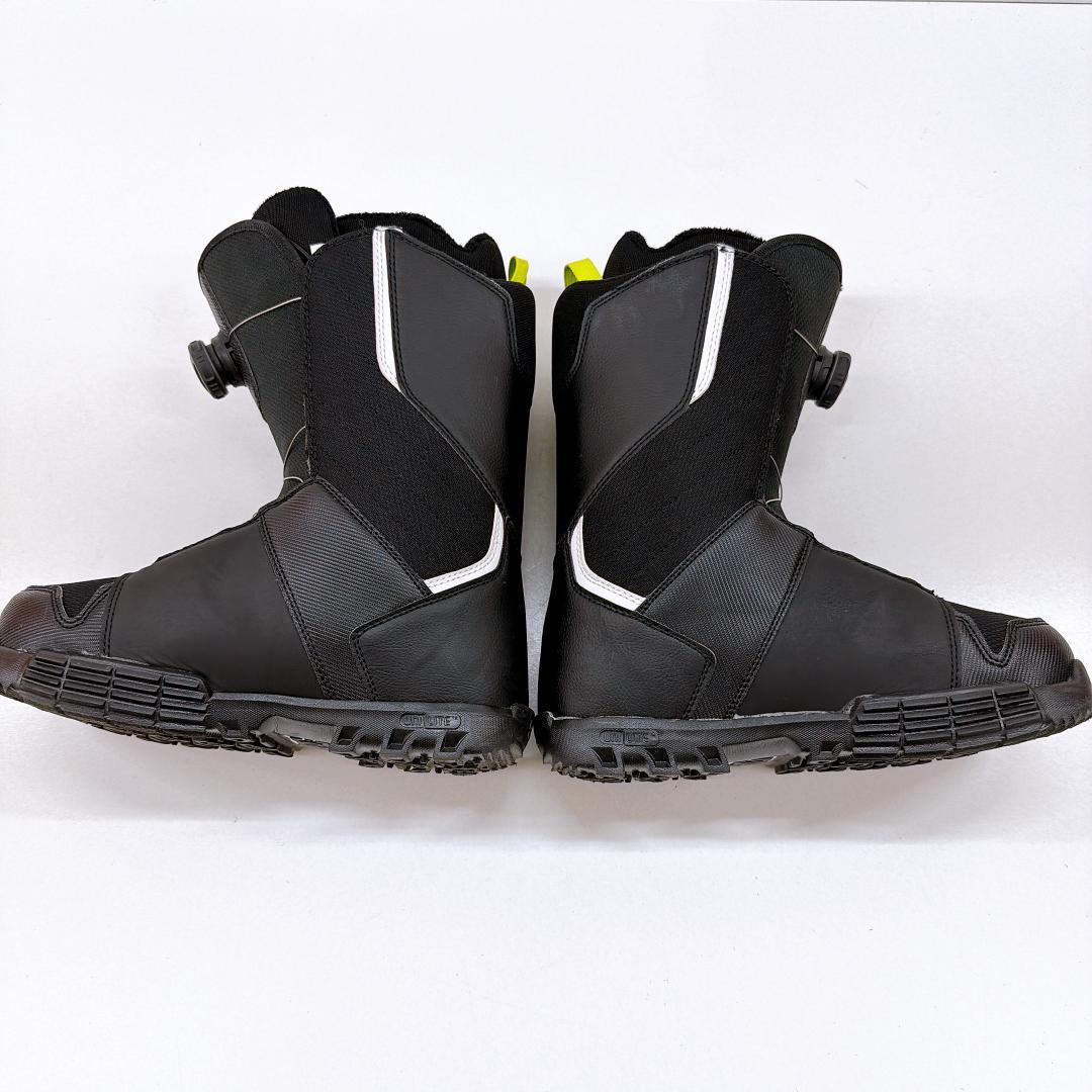 【良品】DC スノーボードブーツ BOA ブラック　25.5cm　メンズ