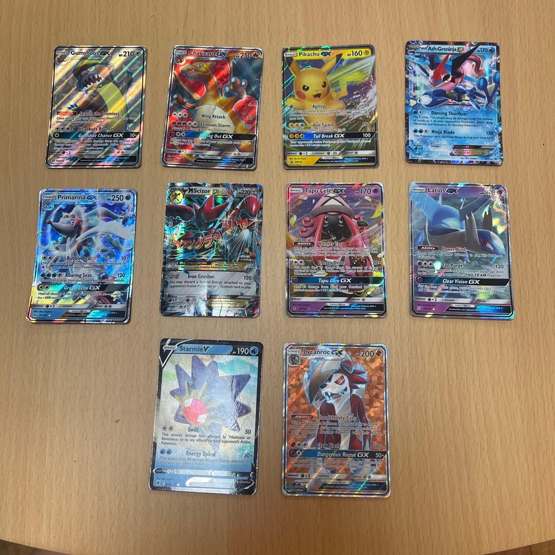 アメリカのポケモンカード10種