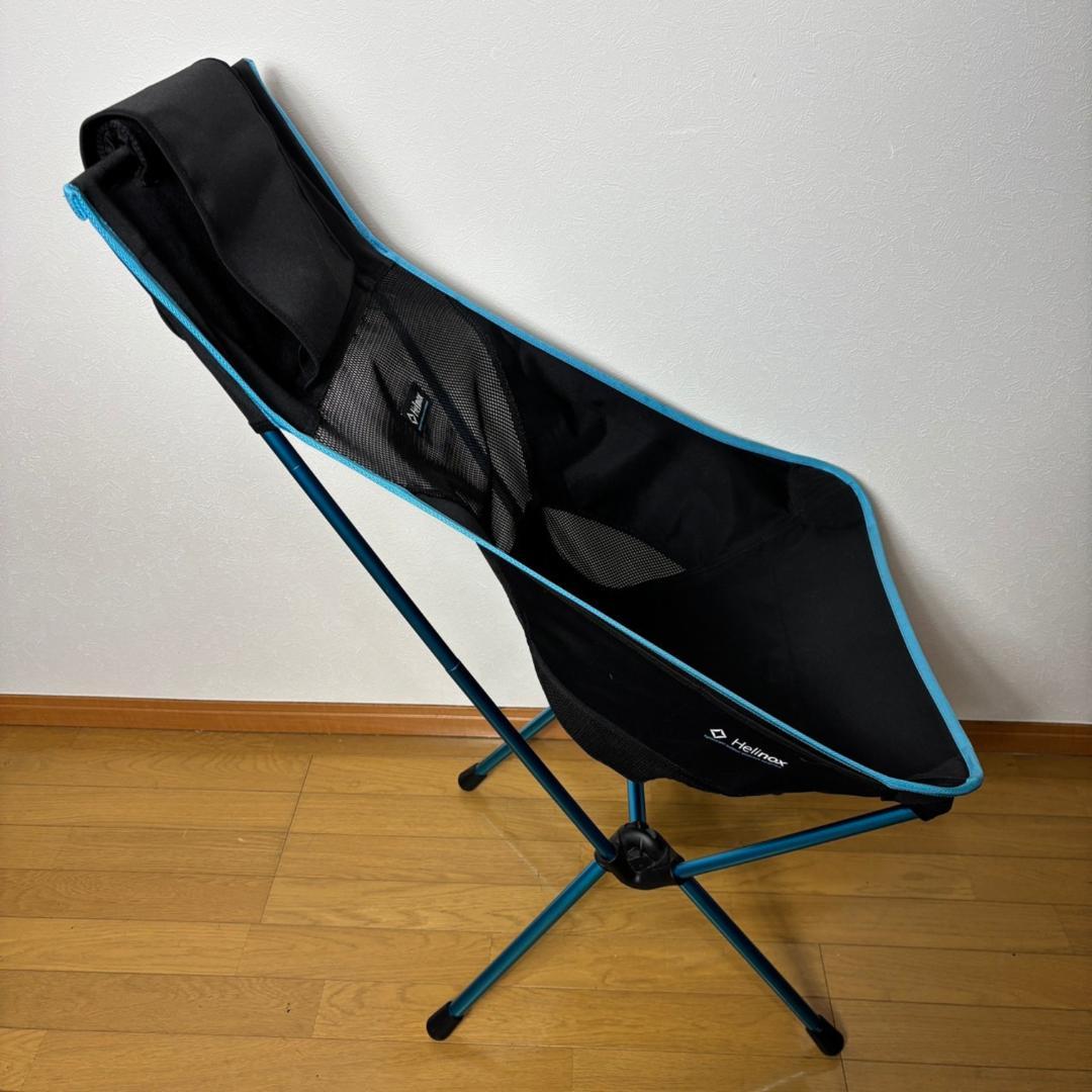 【展示品】Helinox チェアツー ハイバックチェア 1822284 ブラック