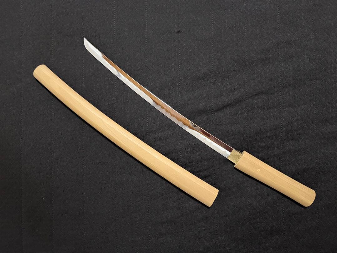 刀　かたな　剣　けん　美品　白鞘　中尺　模造刀　模擬刀　舞踊　大衆演劇