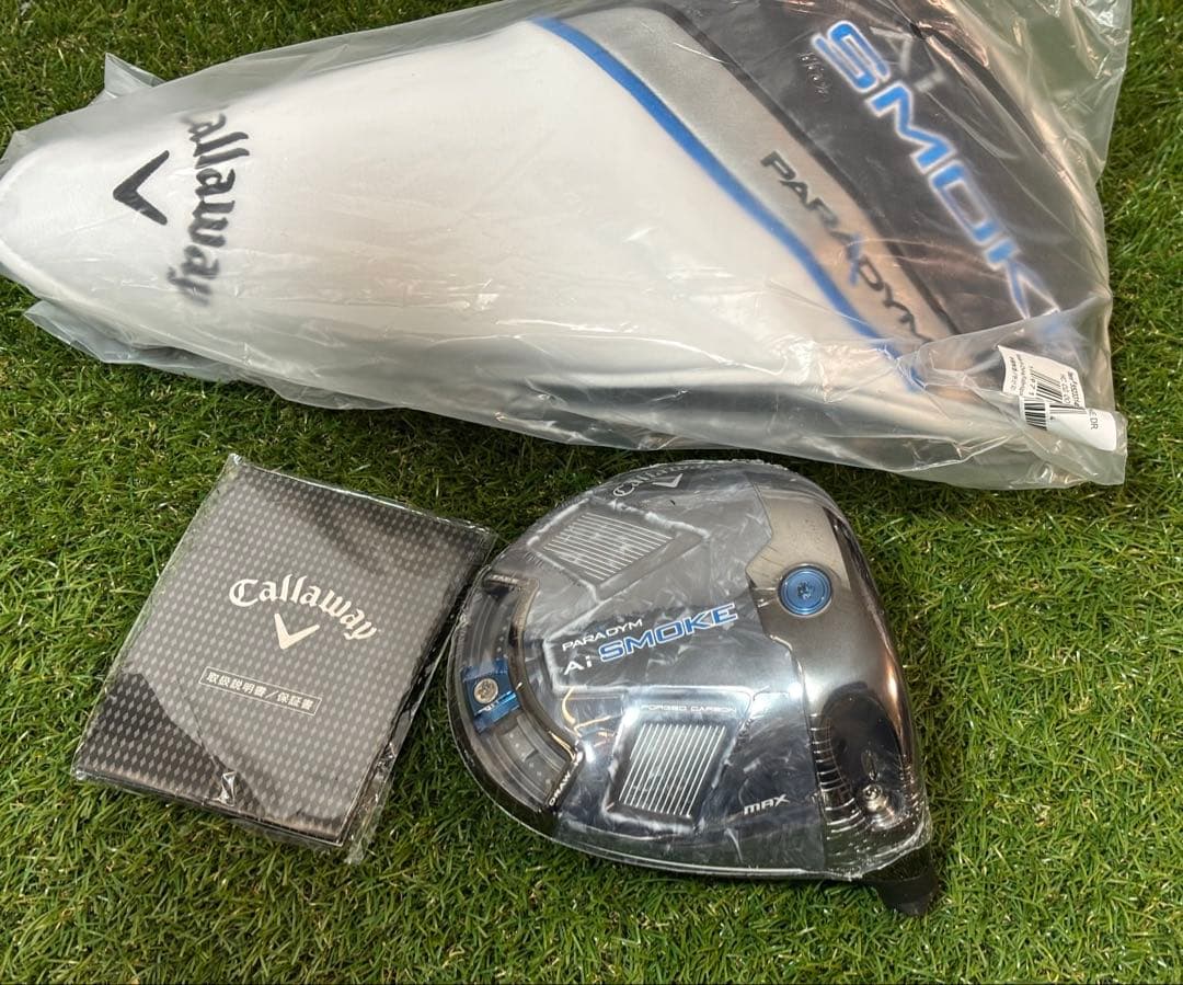 新品 キャロウェイPARADYM Ai SMOKE MAX 9°ドライバーヘッド