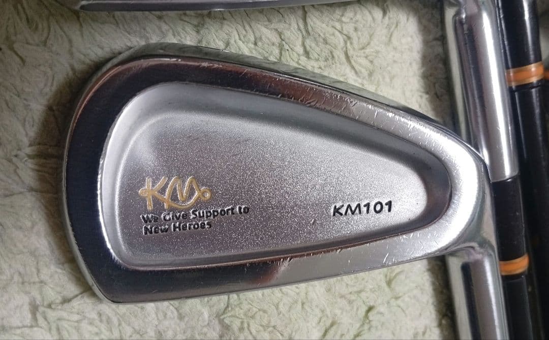 激レア 美品 KMゴルフ(現zodia) KM101 アイアンセット 6本