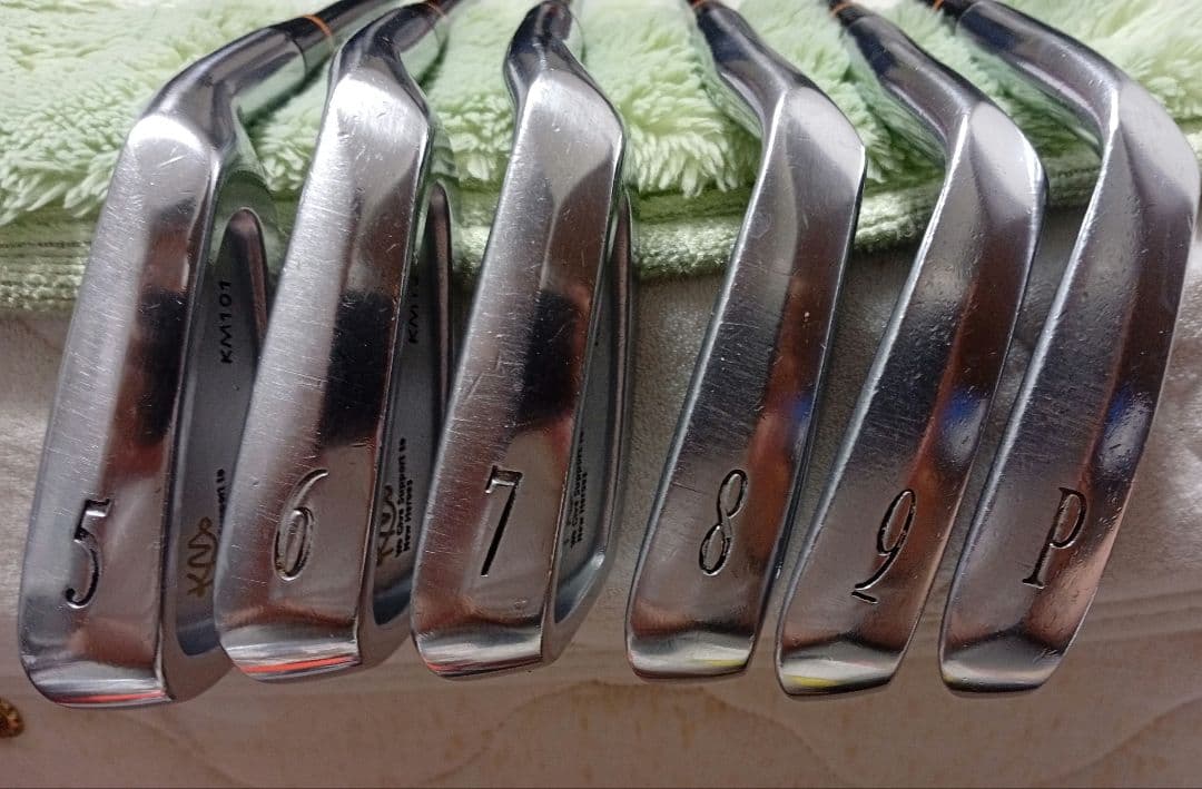 激レア 美品 KMゴルフ(現zodia) KM101 アイアンセット 6本