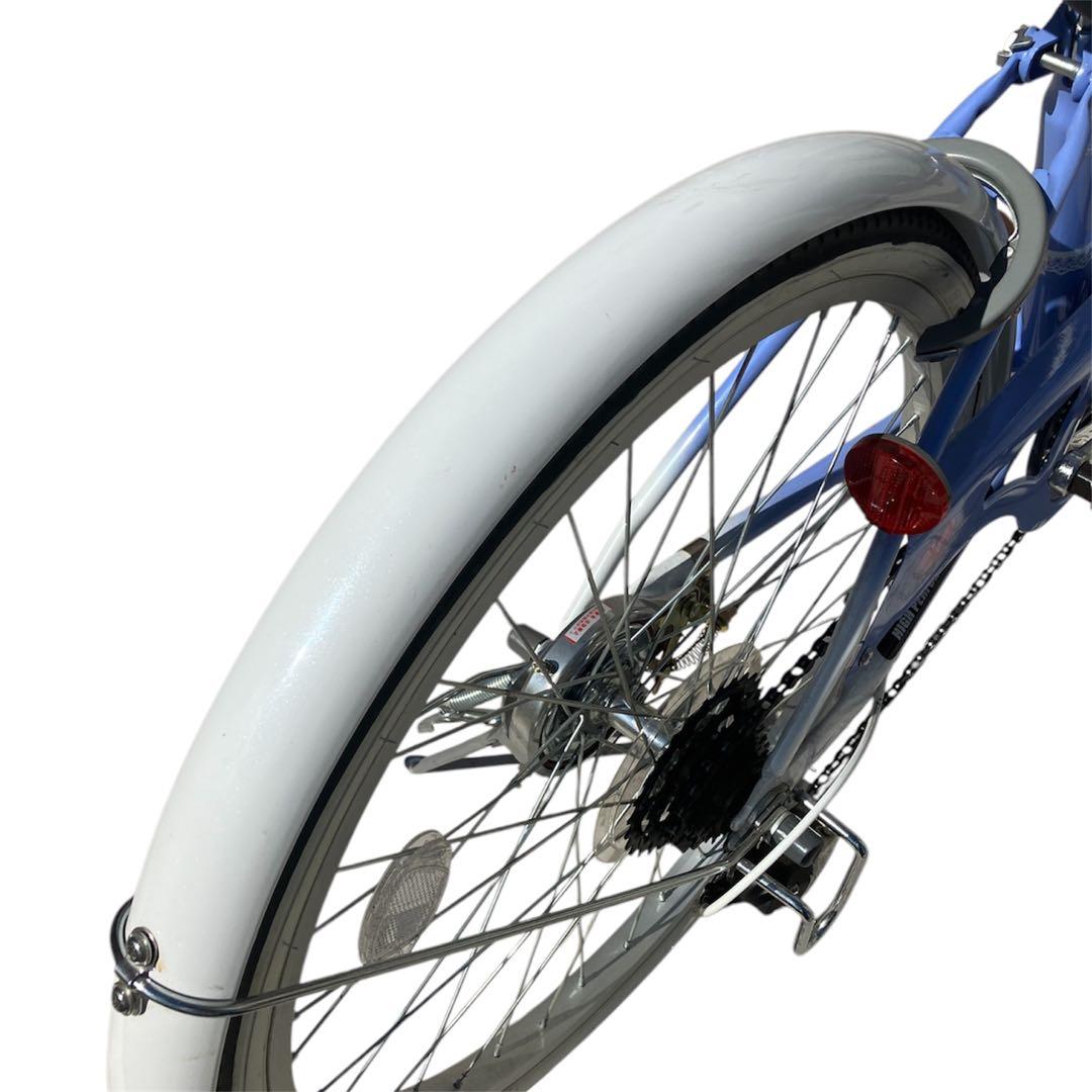 Sweet Melody 子供用自転車 24インチ シマノ 6段変速 折りたたみ