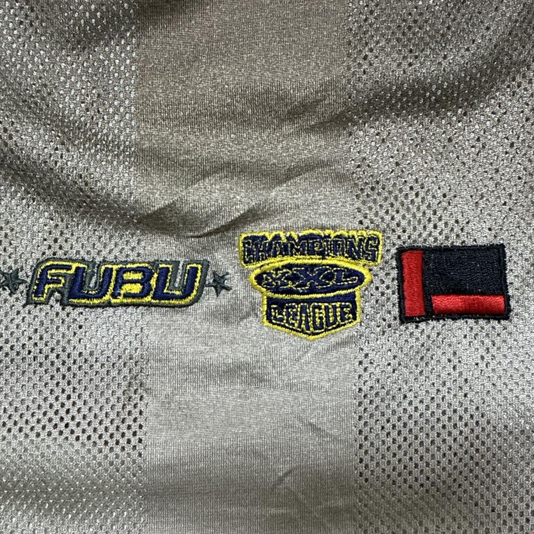 FUBU フブ ユニフォーム ゲームシャツ 両面刺繍 2XL 古着 ヒップホップ