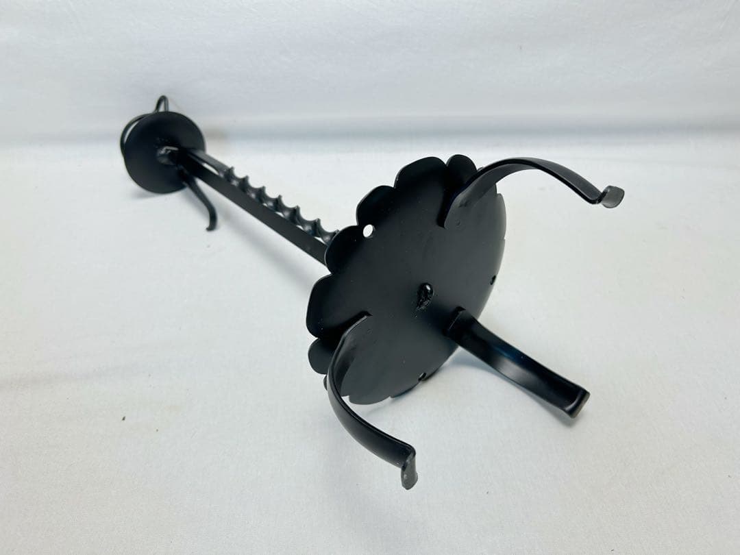 ほぼ未使用 茶道具 膳燭 夜咄道具 燭台 元箱