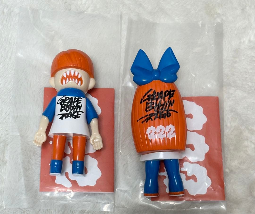 222限定　GRAPE BRAIN にぎるちゃん　のりくん 2種 サイン入り