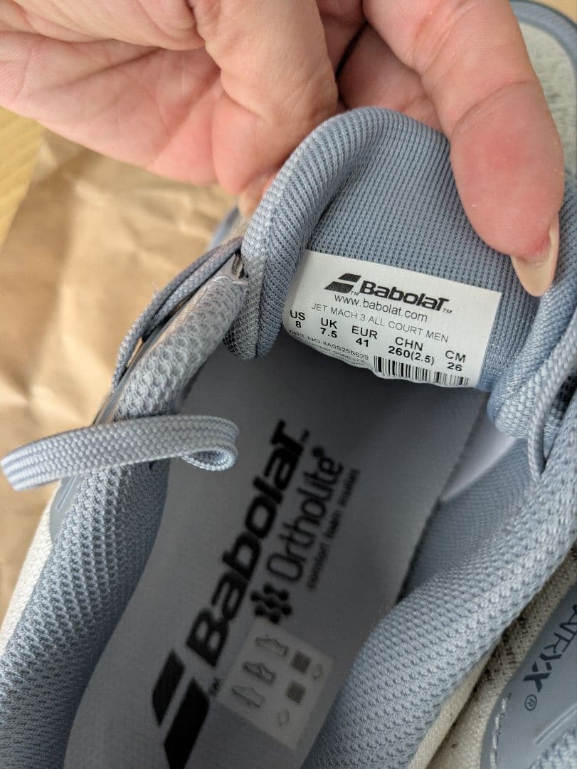 バボラ BabolaT ジェット マッハ 3 オールコート メンズ 26