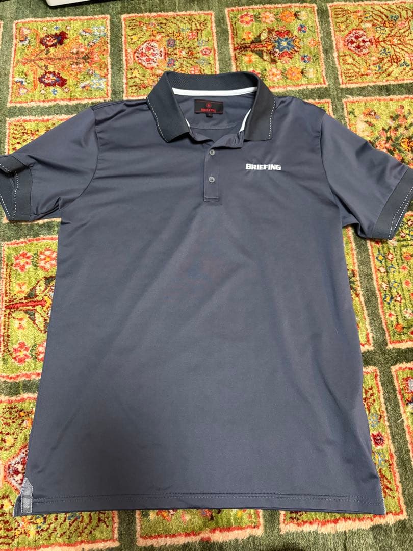 【即日発送】ブリーフィング　ポロシャツ　ダークグレー