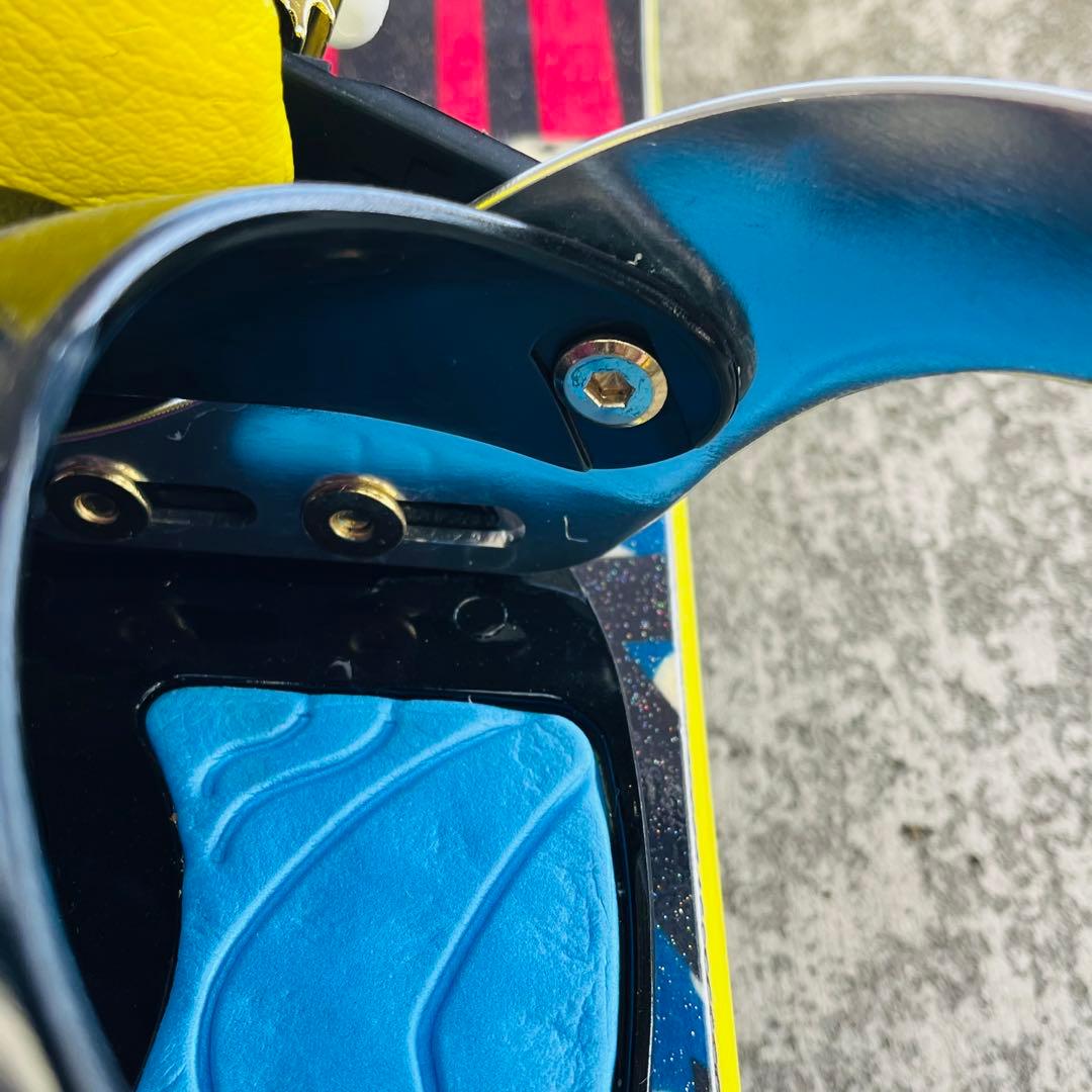 SPOON スノーボード　スノボービンディングセット　147cm ケース付き