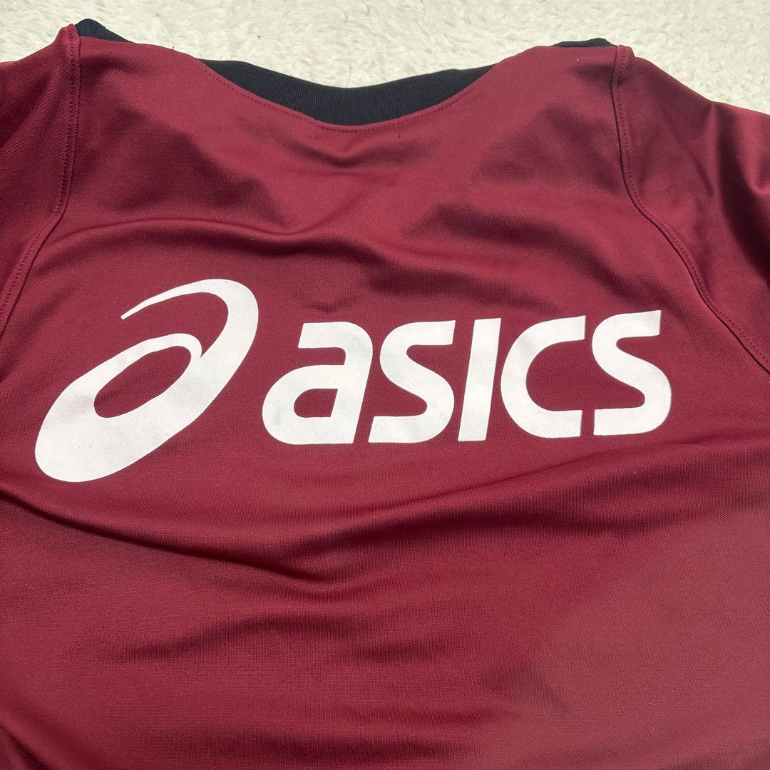 Vissel サッカーウェア asics ワインレッド