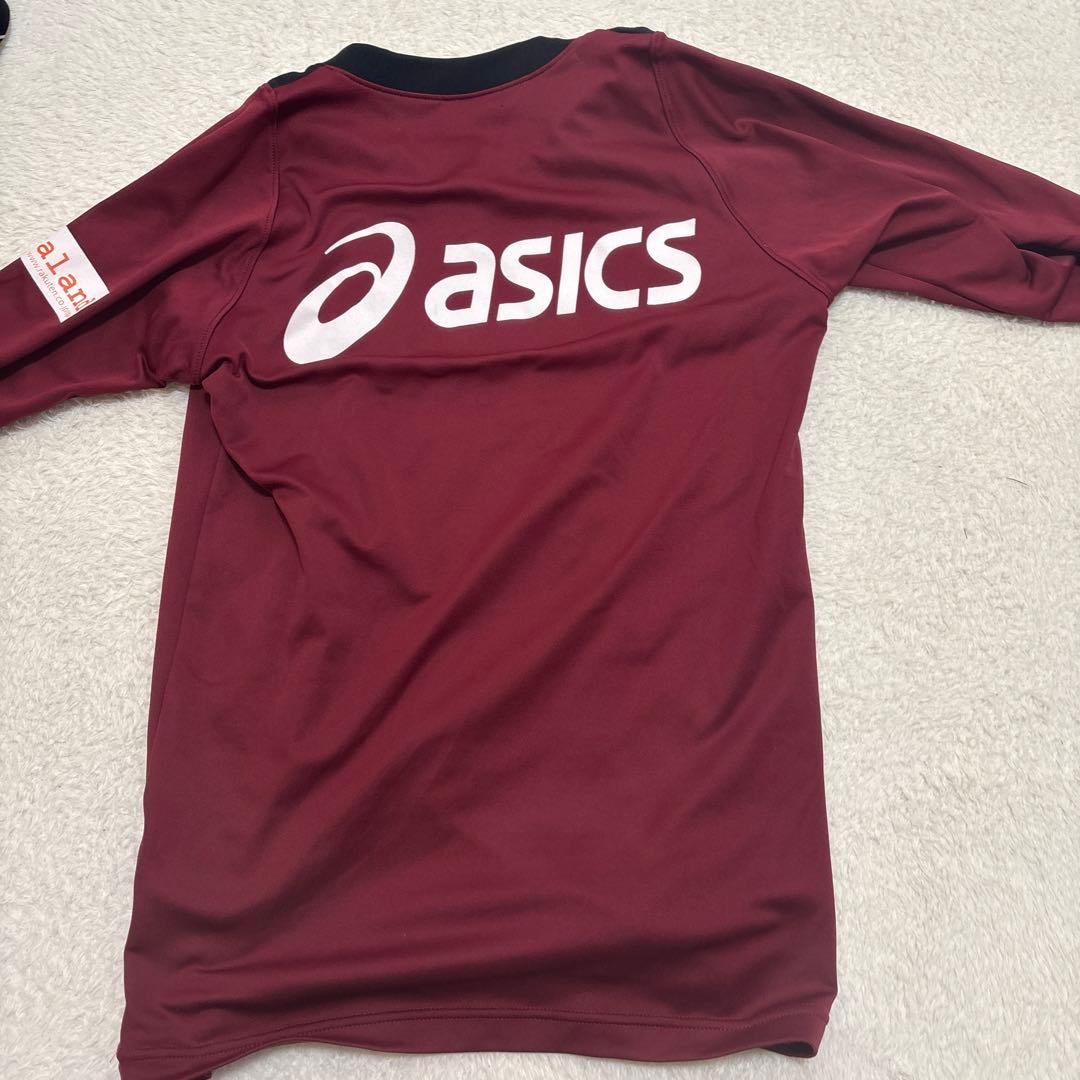 Vissel サッカーウェア asics ワインレッド